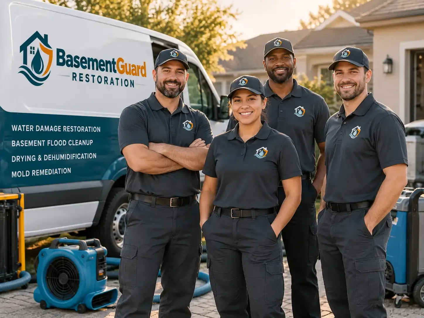 Basement Water Damage Restoration company in Hawks, MI